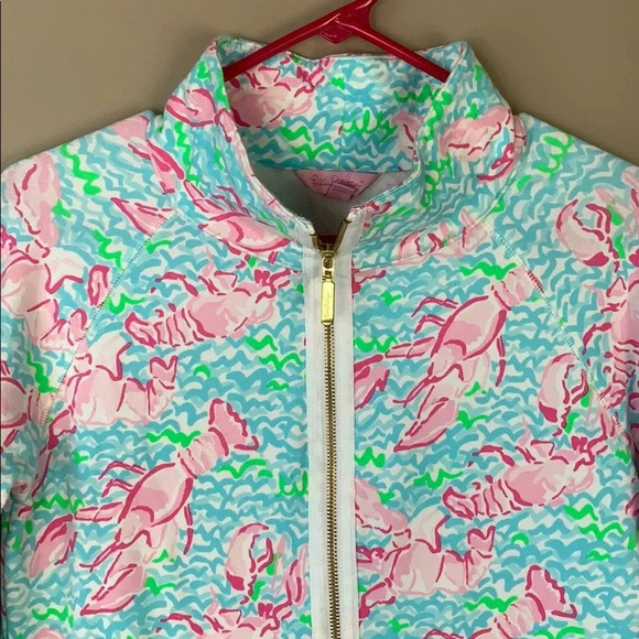 Lilly Pulitzer original lobstah roll popover sz sm - Picture 2 of 8